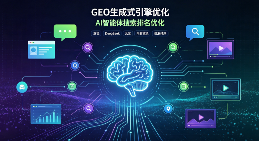 南开区GEO 浪潮来袭：生成式引擎优化崛起，创作者争抢豆包、DeepSeek、元宝智能体流量入口